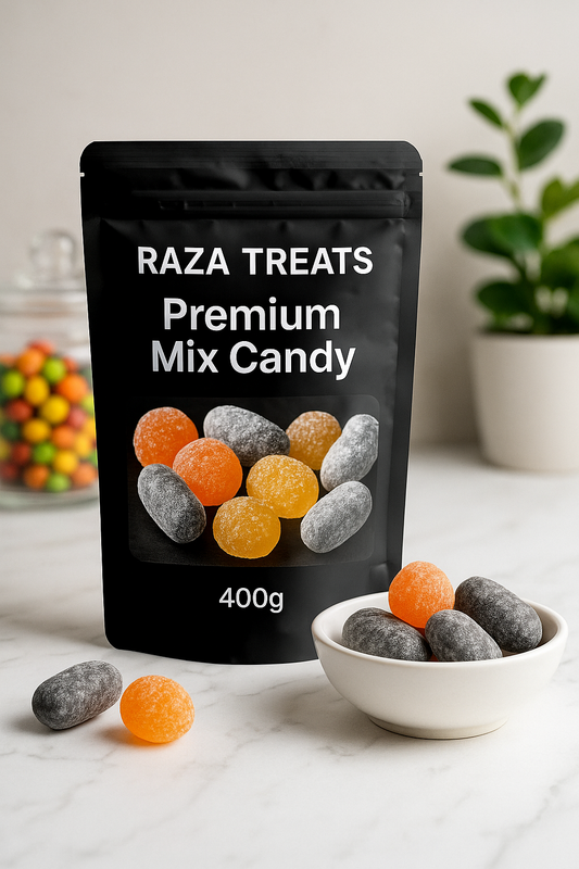 Raza Treats Premium Mix Candy – 400g